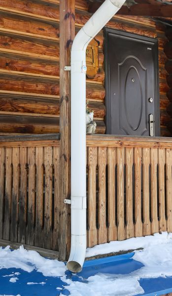 Cost of Porch Downspout Installation in Yuba City