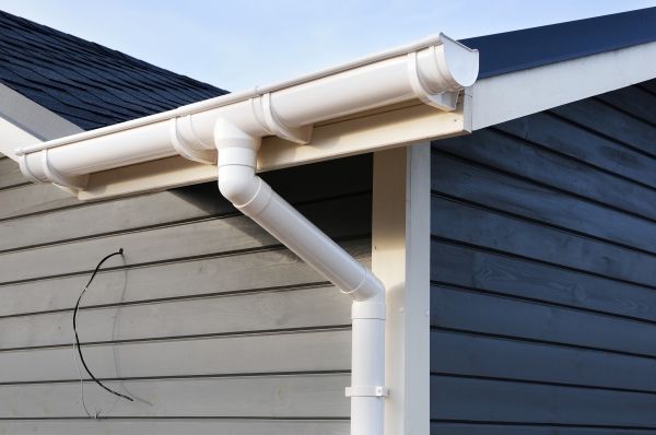 PVC Rain Gutter Installation in Yuba City