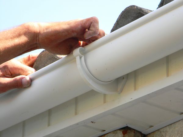 Plastic Gutter Repair in Yuba City