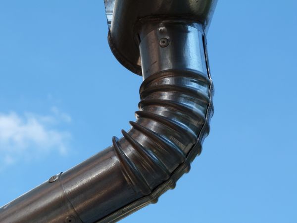 Metal Downspout Installation in Yuba City