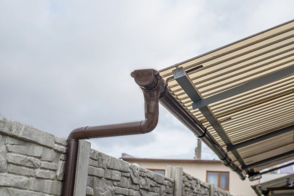 Plastic Downspout Installation in Yuba City
