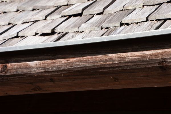 Wood Rain Gutter Installation in Yuba City